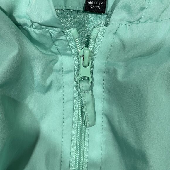 HB Sport by Harvé Benard Windbreaker Jacket Size L Mint Lightweight Rain - Picture 3 of 7